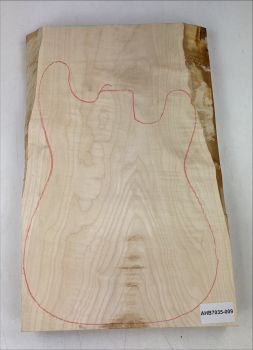 Body Sycamore, 1-pc.flamed, Unique Piece #009